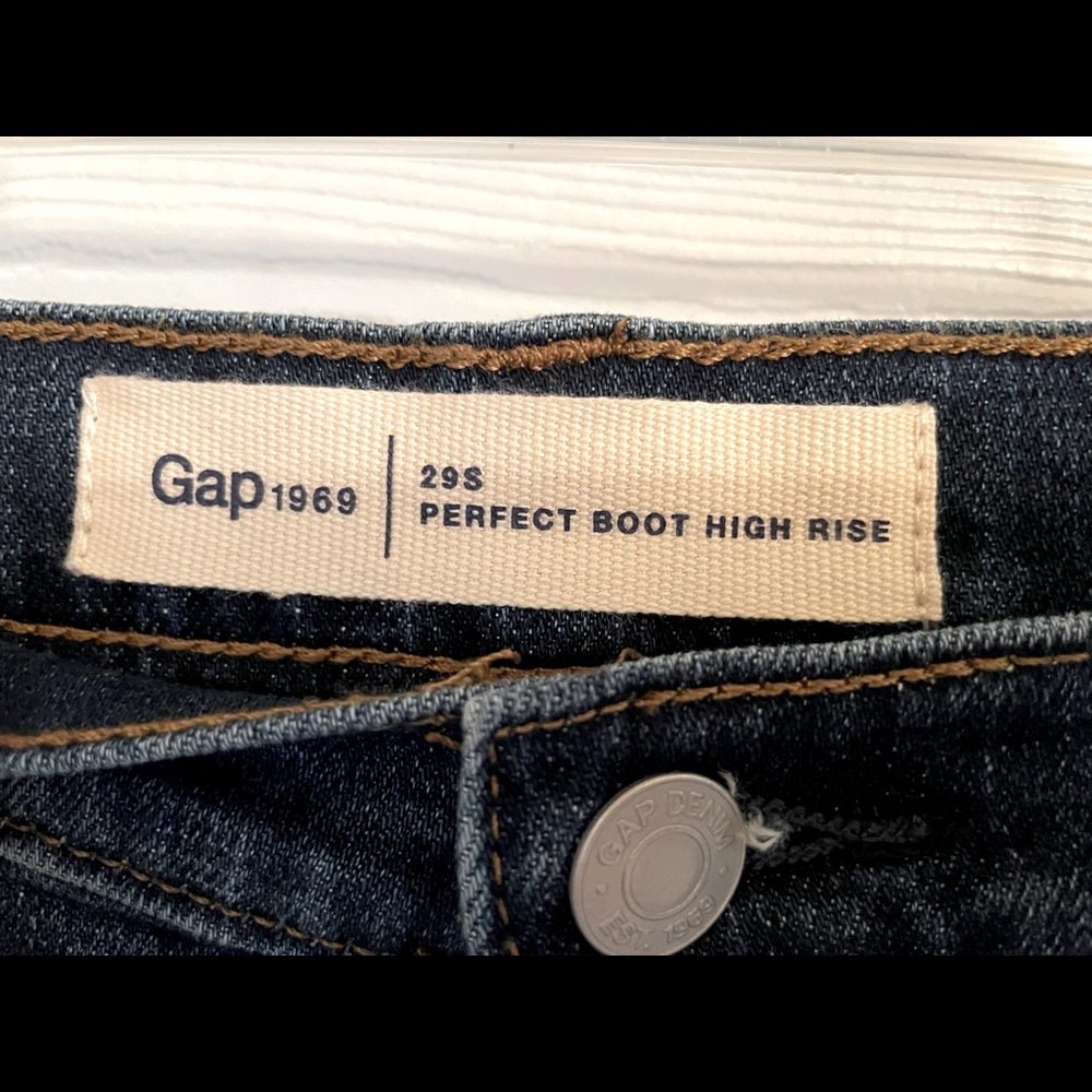 Gap 29S Perfect boot high rise jeans, NWT